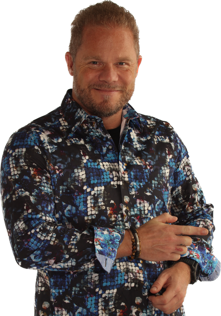 Portrait of international performer Martin Castor